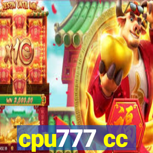 cpu777 cc